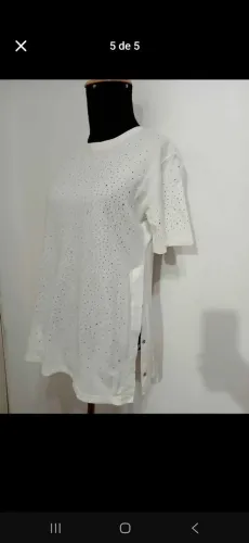 Blusa Ampla Cristal M - Zenz Western (usada)