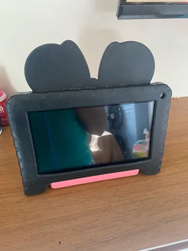 Tablet com capa