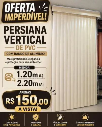persina vertical de pvc