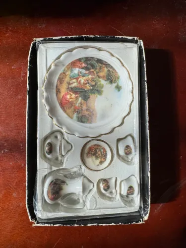 chokin plate sun flower miniatura