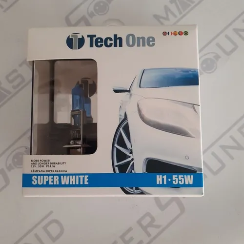 Lâmpada Tec One. H1. Super Branca. Nova. Instalada. 