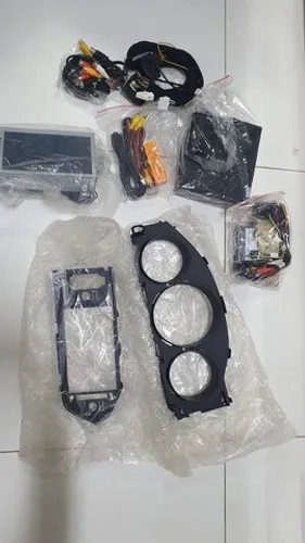 Mercedes c180 c200 kit multimídia completo novo original