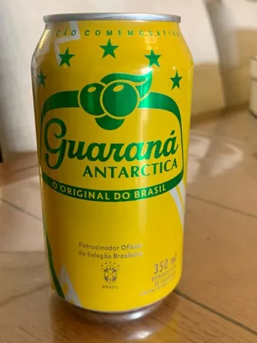 Lata lacrada  guaraná Antárctica copa 2018 Rússia colecionador