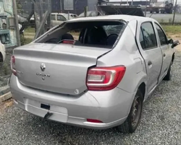 Sucata Renault Logan 1.0 16v 2015 Para Retirada De Peças