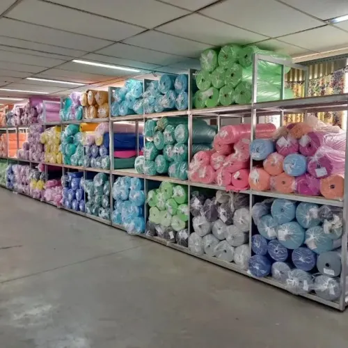 Prateleira de aço para tecido apronta entrega