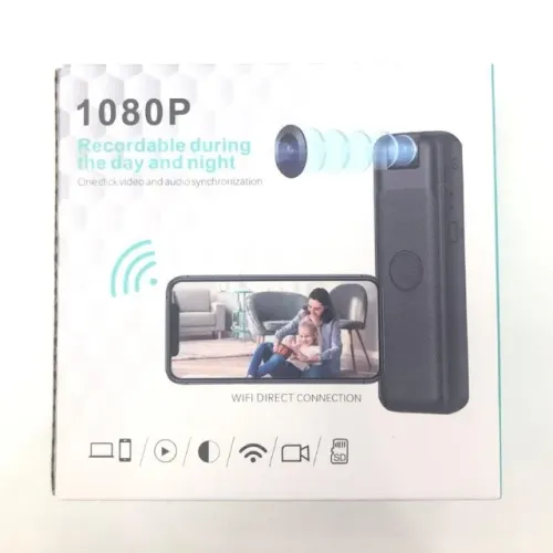 Mini Câmera Espiã De Bolso Hd 1080p Wifi Gravador De Vídeo Nova na Caixa