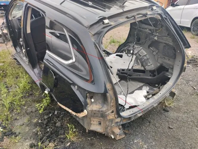 Lateral Traseira Esquerda Outlander 2016 2017