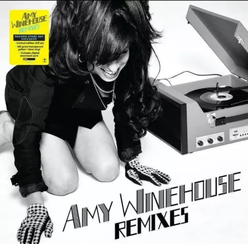 AMY WINEHOUSE - REMIXES (BLUE AND YELLOW VINYL ) - RSD 2021