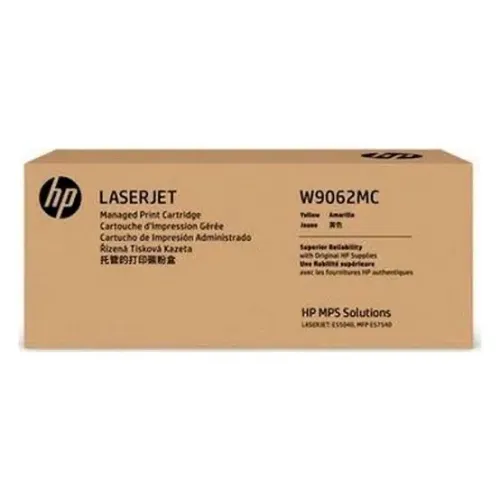 Toner hp w9062mc amarelo original 