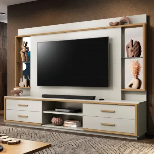 Home Estante Lores Para TV Até 75'' Polegadas! Frete ce Montagem Grátis.