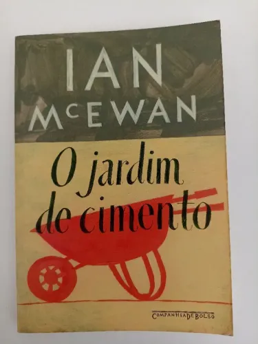 Livro O Jardim de Cimento - Ian McEwan