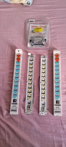 Fita de LED RGB para decoração - 4 tiras (30cm) - AjkSound