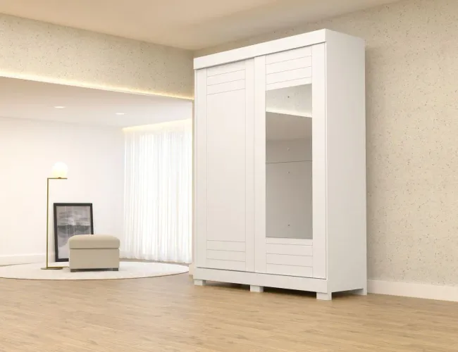 Guarda roupa de 2x portas novo montagem grátis valor 999,00