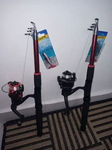 Vara de pesca completa