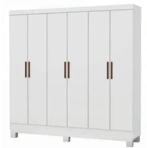 Guarda-roupa 6 portas reis 1.8 - FRETE GRÁTIS