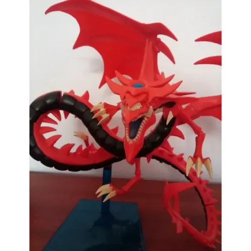 Yu-Gi-Oh Slifer The Sky Dragon Mattel Deluxe Model Kit 2003 Osiris Boneco