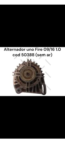 Alternador Uno Fire 09/16 1.0 sem ar