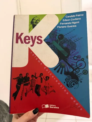 Livro Keys - Editora Saraiva | Inglês 