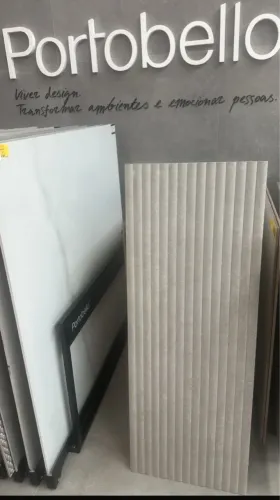 Porcelanato Portobello com relevo