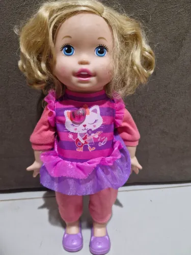 Boneca Little Mommy Vamos fazer música
