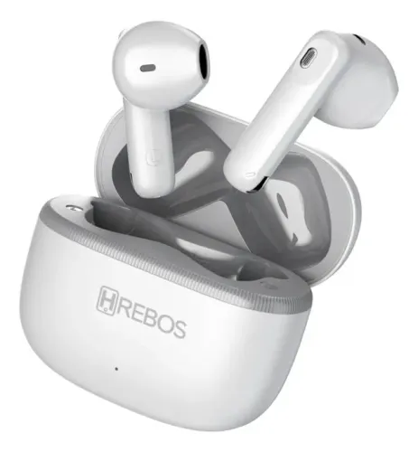 Fone Bluetooth Hrebo Eb-300 Sem Fio Premium Branco