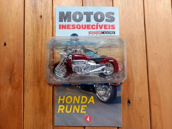 Miniatura de moto Honda rune
