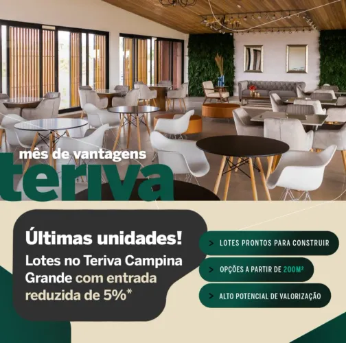 Lotes no Lagos dos ipês Teriva Campina Grande 