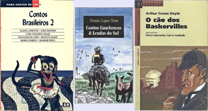 Contos Brasileiros & Outros - 3 livros (Ática/L&PM/Scipione) [2003-2012] - preço unitário