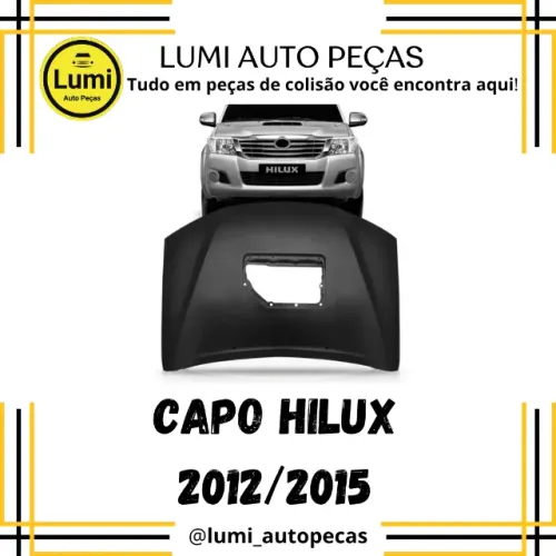 Capo Hilux 12/15 C/Furo - NOVO 