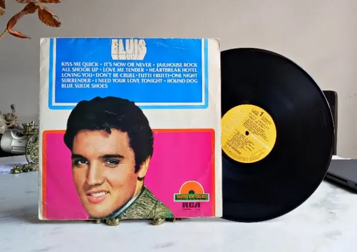 LP Vinil - Elvis Presley - Disco de Ouro (1977) coletânea, pop/rock