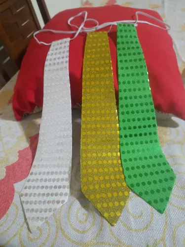 Gravatas de festa - Pacote com 3