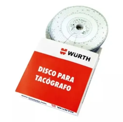 Disco para Tacógrafo - Wurth - 125 Km 