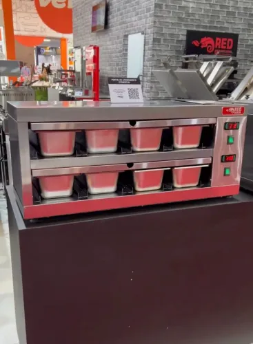 Conservador de Proteínas 8 Cubas Red Chameleon - Marcos
