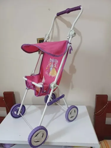 Carrinho De Boneca Reborn Simples Shine Princess 1601 