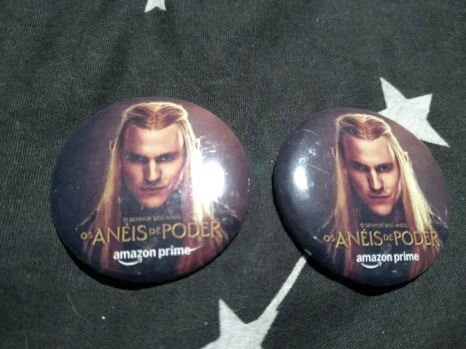 Bottons Os Anéis de Poder - Amazon Prime