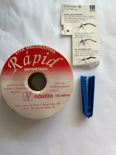 20,00. Rolo FITA DECORATIVA IMPORTADA 