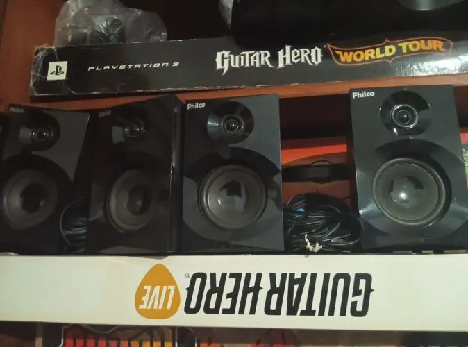 Caixas de som do home theater Philco pht 690 funcionando 