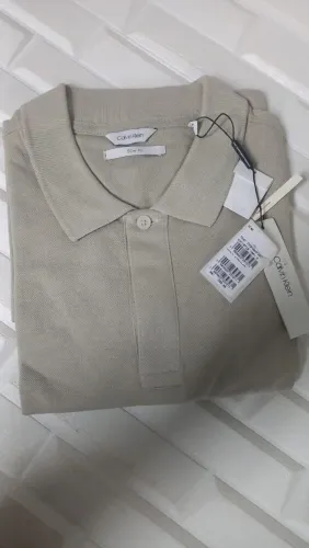 Camisa Polo Piquet Masculina Calvin Klein 