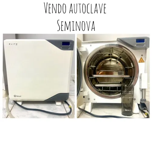 Autoclave Bio-Art Elite 17L Classe B - 90 ciclos - Impecável