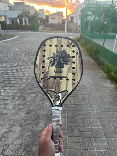 Raquete de Beach Tennis turquoise