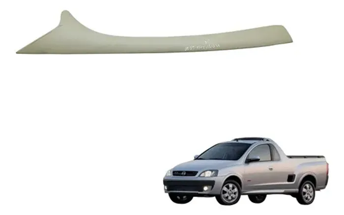 Moldura Parabrisa Lado Esquerdo Chevrolet Montana 2010