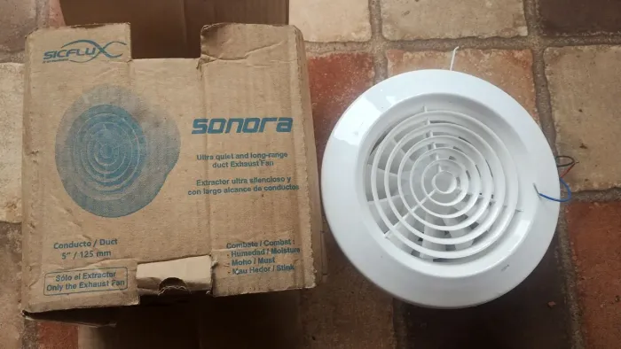 Exaustor Sicflux sonora 5 polegadas 