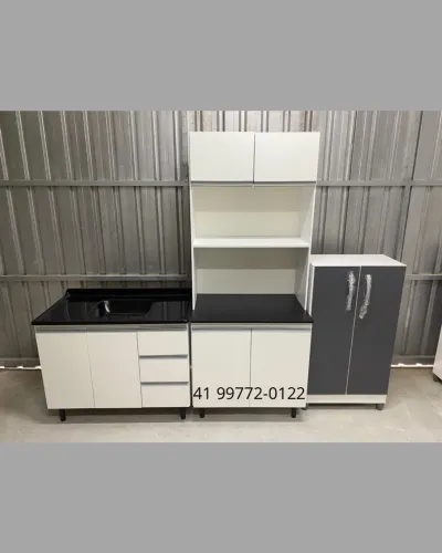 Armários de Cozinha com Pia - Entregamos