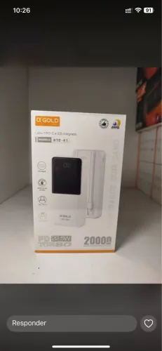 Carregador portátil 20.000