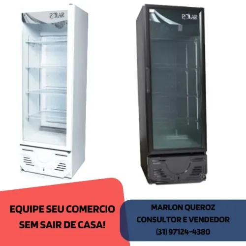 Refrigerador Expositor Polar 405L Branco 220v