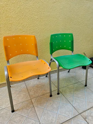 Cadeiras Ergoplax Fixa Plaxmetal