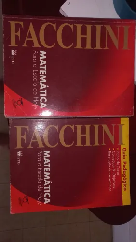 Livro Matemática Facchini Para a Escola de Hoje
