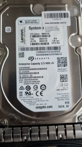 Hd lenovo 8tb sata 