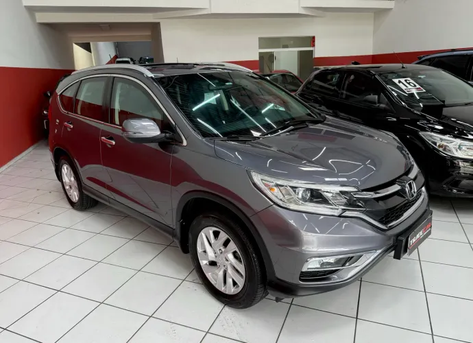 CR-V EXL 2016 2.0 FLEX BLINDADO EXCELENTE ESTADO
