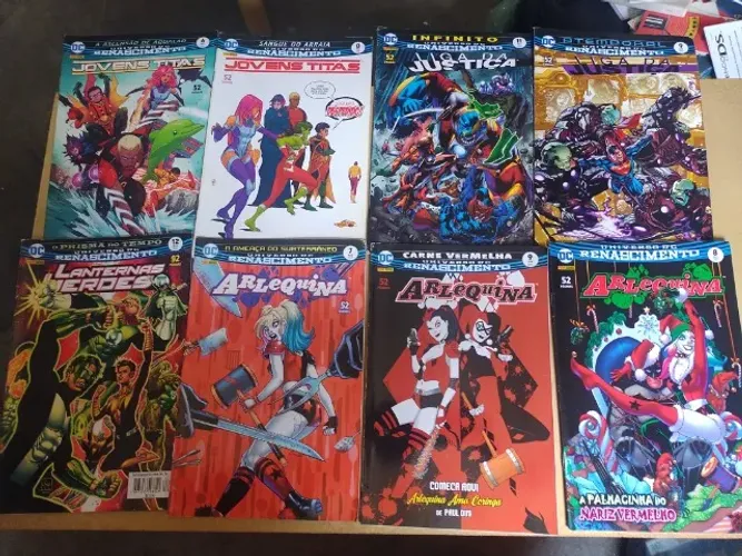 Universo Renascimento DC Comics 21 Gibis - Batman, Mulher Maravilha, Arlequina, Super Man